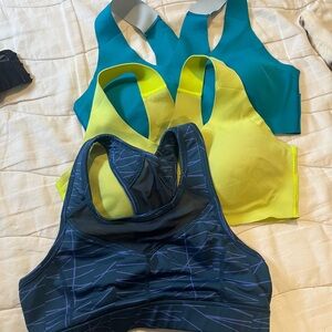Brooks and Oiselle sports bra bundle